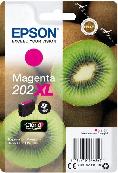 Tintenpatrone T02H3 XL magenta für Expression Premium XP-6000, XP-6005