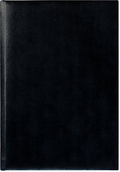 Buchkalender 15 x 21 cm, schwarz # 873-0020
