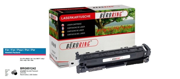 Toner Cartridge schwarz, # CF410A für Color LaserJet Pro M452/452dn/