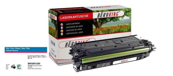 Toner Cartridge schwarz, # CF360A für Color LaserJet Enterprise