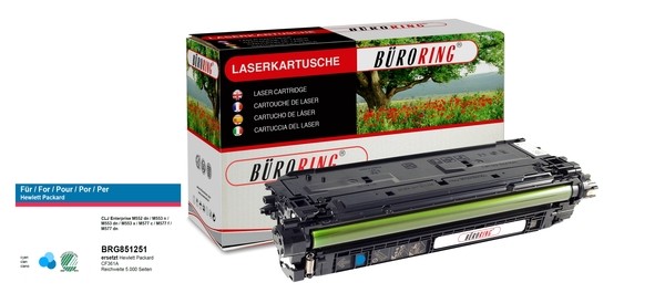 Toner Cartridge cyan, # CF361A für Color LaserJet Enterprise