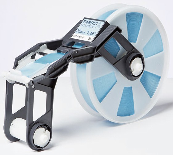 Textilband blau MC-FA2LB 38mm x 300m für Tape Creator TP-M5000N