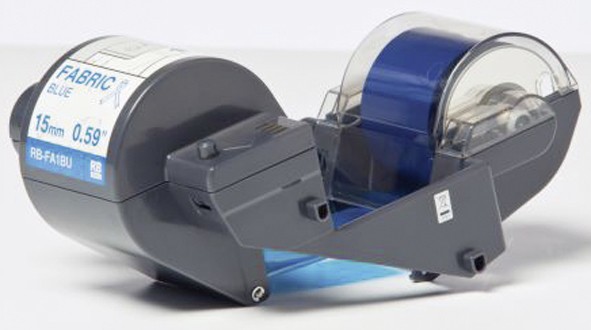 Textilfarbband blau RB-FA1BU 15mmx300m, für Tape Creator TP-M5000N
