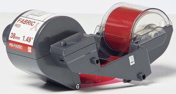 Textilfarbband rot RB-FA2RD 38mmx300m, für Tape Creator TP-M5000N