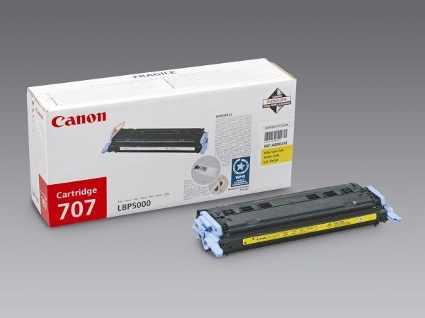 Toner Cartridge 707 yellow für LBP-5000, LBP 5100