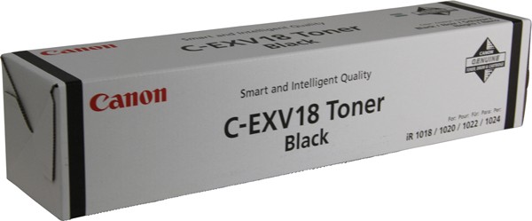 Kopiertoner schwarz C-EXV-18 für IR 1018,J,1022A,1022F,1022i,1022iF