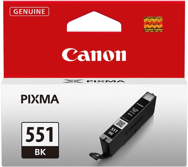 Tintenpatrone CLI-551BK schwarz für Pixma MG6350, MG5450, IP7250