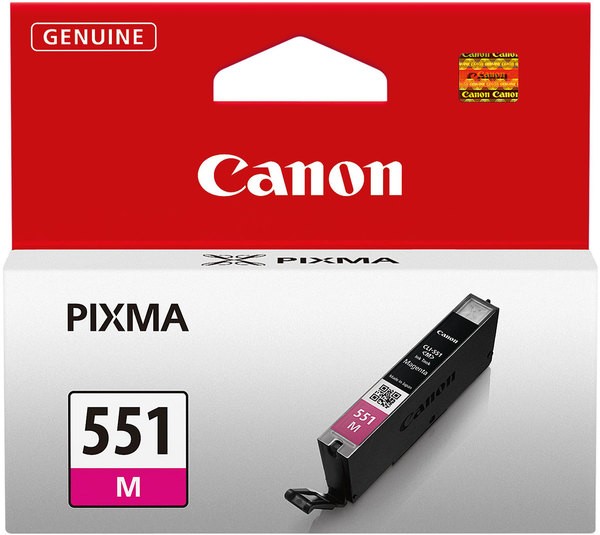Tintenpatrone CLI-551M magenta für Pixma MG6350, MG5450, IP7250