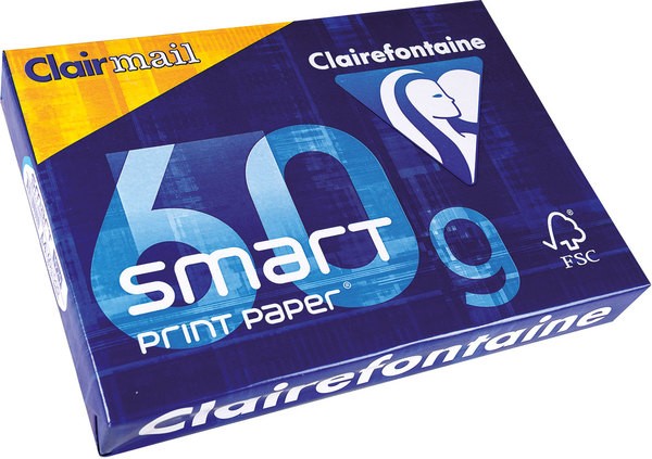 Smart Print-Clairmail Kopierpapier A4 60g weiss Weiße 170 500 Blatt