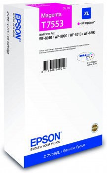 Tintenpatrone T7553 XL magenta für WorkForce WF-8010DW, WF-8090DW,
