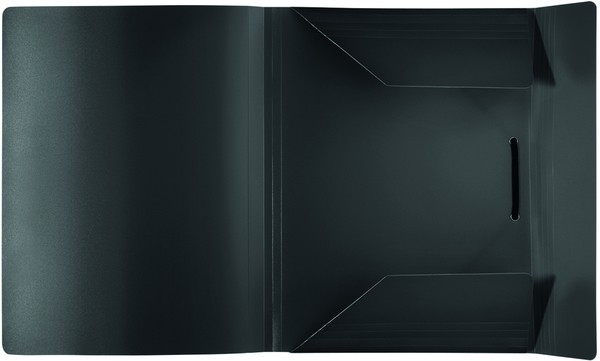 FolderSys Eckspann-Sammelbox in schwarz