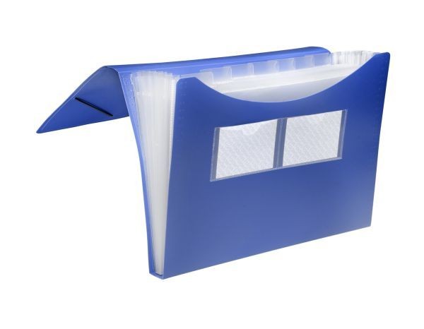FolderSys Fächertasche in blau