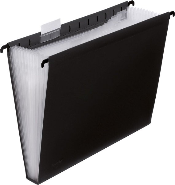 FolderSys Hängefächertasche in schwarz