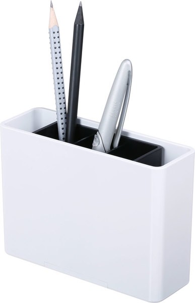Stifteköcher HAN smart-Line weiß hochglänzend, 135x40x98 mm