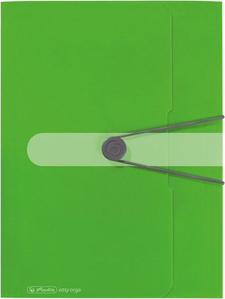 Herlitz Gummizugmappe in grün