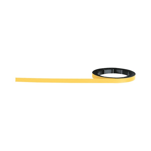 Magnetoflexband 1000x5mm gelb zuschneidbar, beschriftbar
