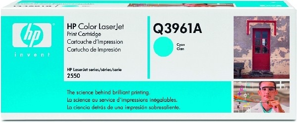 Toner Cartridge 122A cyan für Color LaserJets 2550L,2550LN,2550N