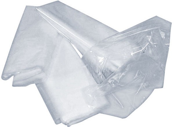 transparente Plastikbeutel für Aktenvernichter