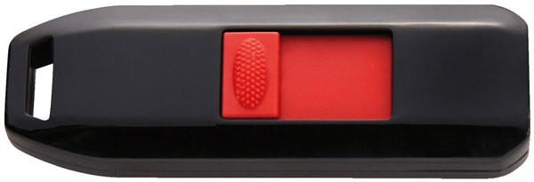 Speicherstick Business Line USB 2.0 schwarz-rot, Kapazität 8GB