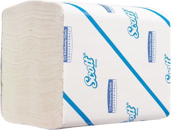 Toilettenpapier Einzelblatt 2-lagig, weiß, f.Spender 6946,6990