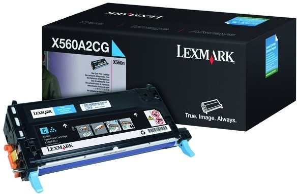 Tonerkassette X560A2CG, cyan für X560dn, X560n