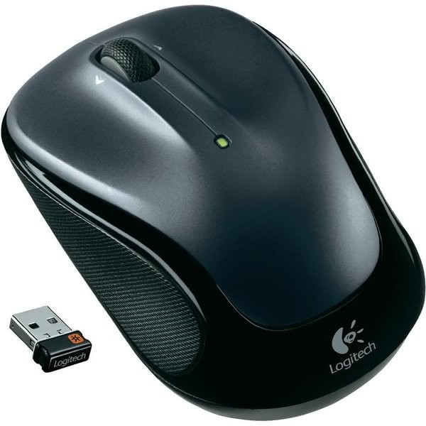 Wireless Mouse M325, silber, 3 Tasten, USB-Nano-Empfänger