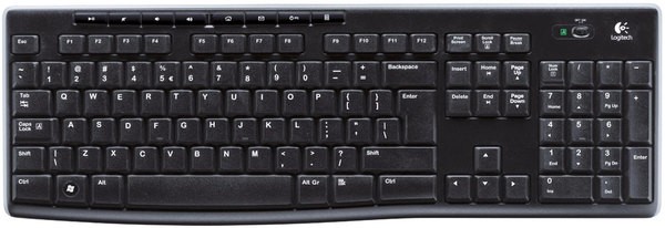 Logitech K270 Tastatur schnurlos schwarz