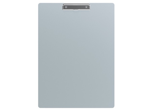 A3 Schreibplatte Aluminium mit Bügelklemme kurze Seite