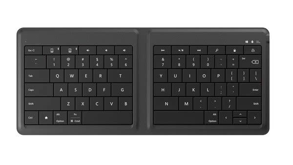 Universal Foldable Keyboard, schwarz faltbare, ultradünne Tastatur,