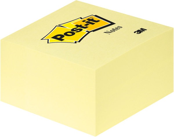 Post-it Notes Würfel gelb 450 Bl. 76x76mm gelb