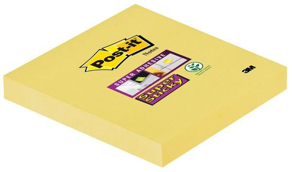 Post-it® Super Sticky Notes #65412SY 1 Block á 90 Blatt,