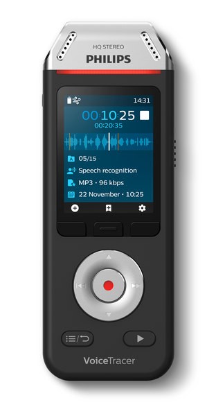 Digital Voice Tracer DVT2810 Audio- recorder mit Spracherkennungssoftware