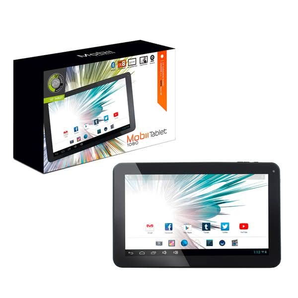 Tablet Mobii 1080, 25,65cm (10,1") LCD Screen, Android 4.4.4,