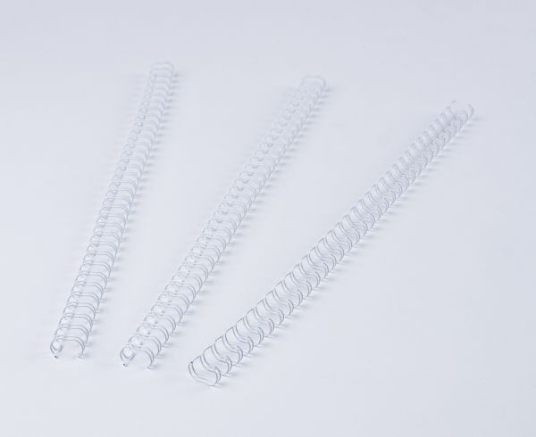 Binderücken Renz Ring Wire 3:1 9,5 mm für 75 Blatt weiß