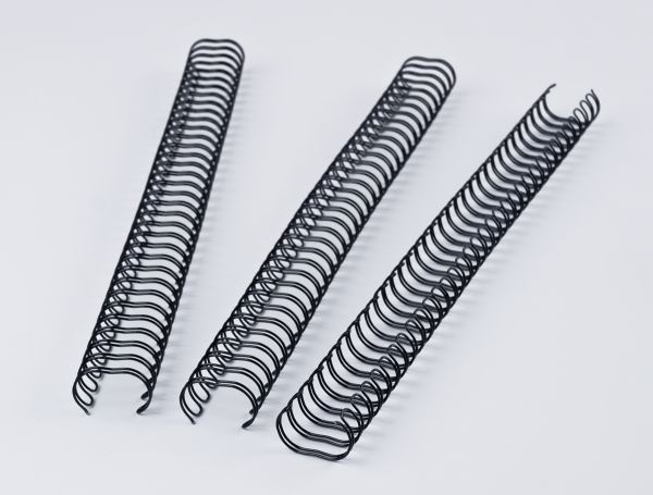Binderücken Renz Ring Wire 3:1 14,3 mm für 120 Blatt schwarz