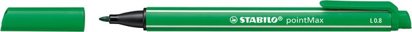 Filzschreiber pointMax smaragdgrün, 0,8mm Strichstärke, Nylonspitze,