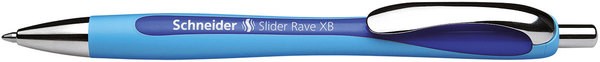 Kugelschreiber Slider Rave XB mit Viscoglide-Technologie, blau.
