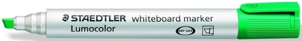 Whiteboardmarker Lumocolor grün Keilspitze 2-5 mm, nachfüllbar