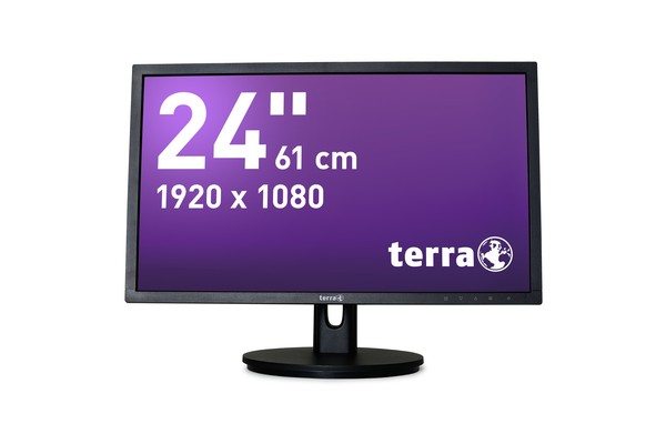LED Monitor 2435W HA schwarz 24" Auflösung: 1920 x 1080 Pixel(Full-HD)