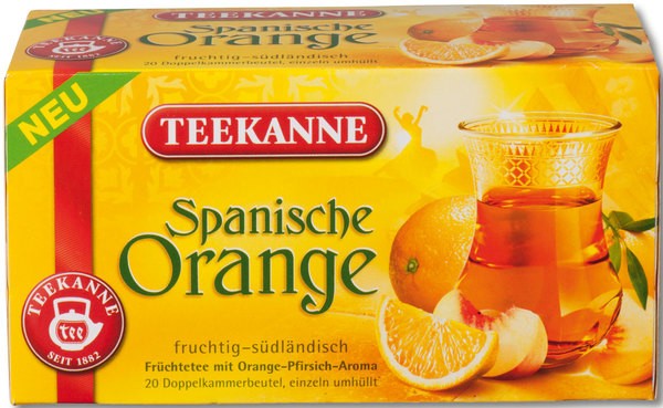 Tee Spanische Orange