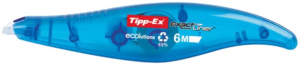 Tipp-Ex Exact Liner Korrekturroller in blau