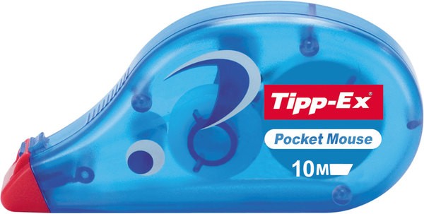 Tipp-Ex Pocket Mouse Korrekturroller in blau