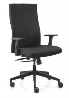 Bürodrehstuhl to-Strike, schwarz, komfortable, höhenverstellbare Voll-