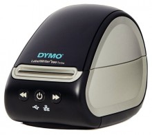 Labelwriter DYMO 550 Turbo Etiketten- drucker, schwarz/silber