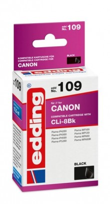 Edding Tinte 109 Canon CLI-8 black Ersetzt: Canon CLI-8BK