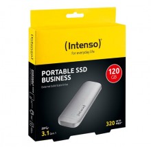 Externe SSD Festplatte Business, 120 GB, anthrazit, USB 3.1 Anschluss
