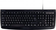 Tastatur Pro Fit, abwaschbar, kabel- gebunden, schwarz