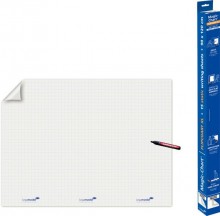 Magic-Chart Flipchart Folie 90x120 cm Elektrostatische XL-Schreibblätter,