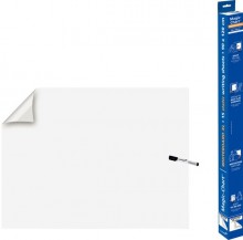 Magic-Chart Whiteboard Folie 90x120 cm Elektrostatische XL-Schreibblätter,