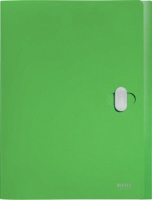 Ablagebox Recycle, DIN A4, PP, grün, 3 Klappen, für ca. 250 Blatt (80g/qm),